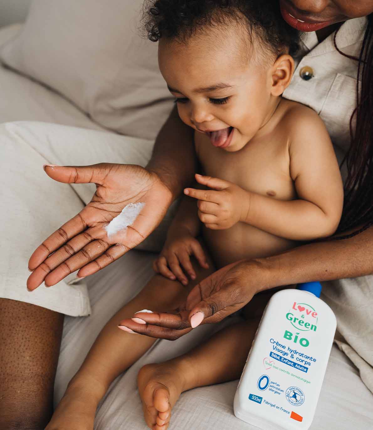 Crème Hydratante Visage et Corps Certifiée Bio