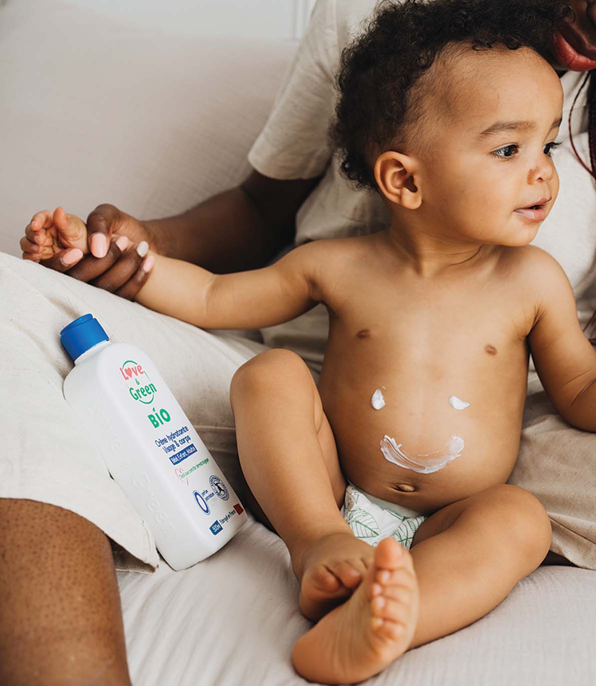 Gecertificeerde biologische vochtinbrengende gezichts- en lichaamscrème