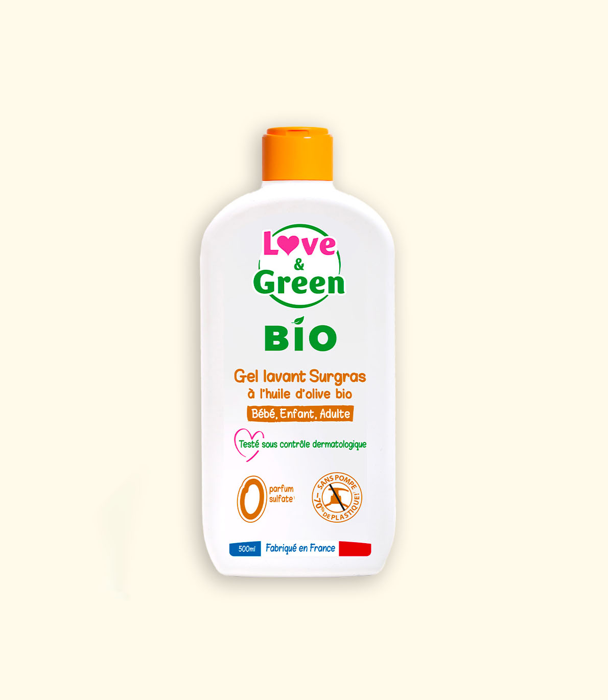 Gel Lavant Surgras Certifié Bio