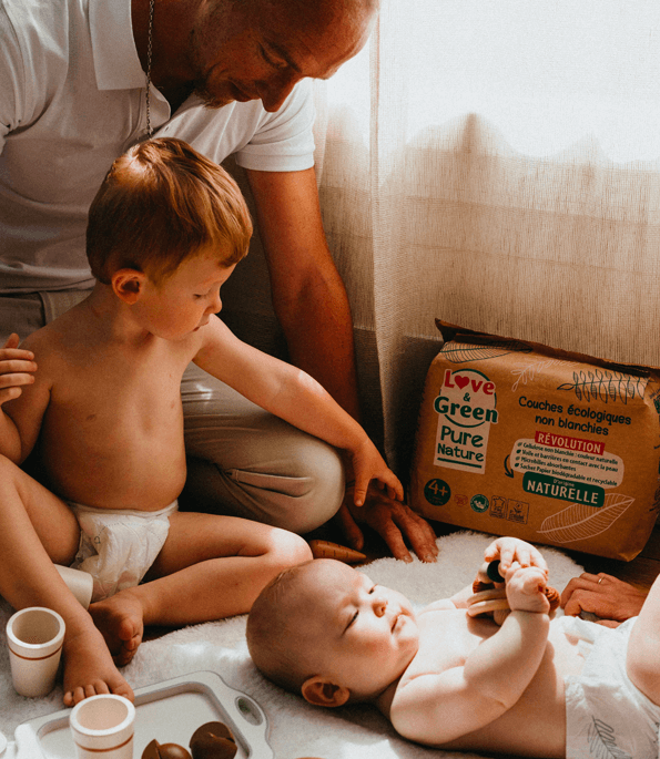 Pure Nature Diapers Subscription Size 2