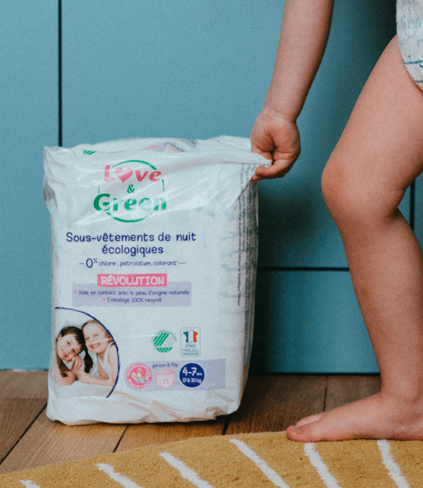 Ecological Absbricant Underwear for Children - 4 to 15 years old