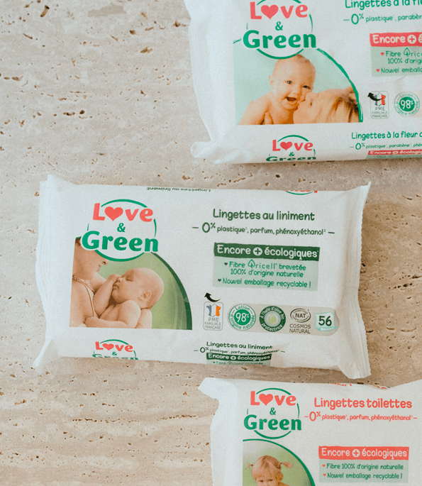 Ecologische doekjes met smeersel