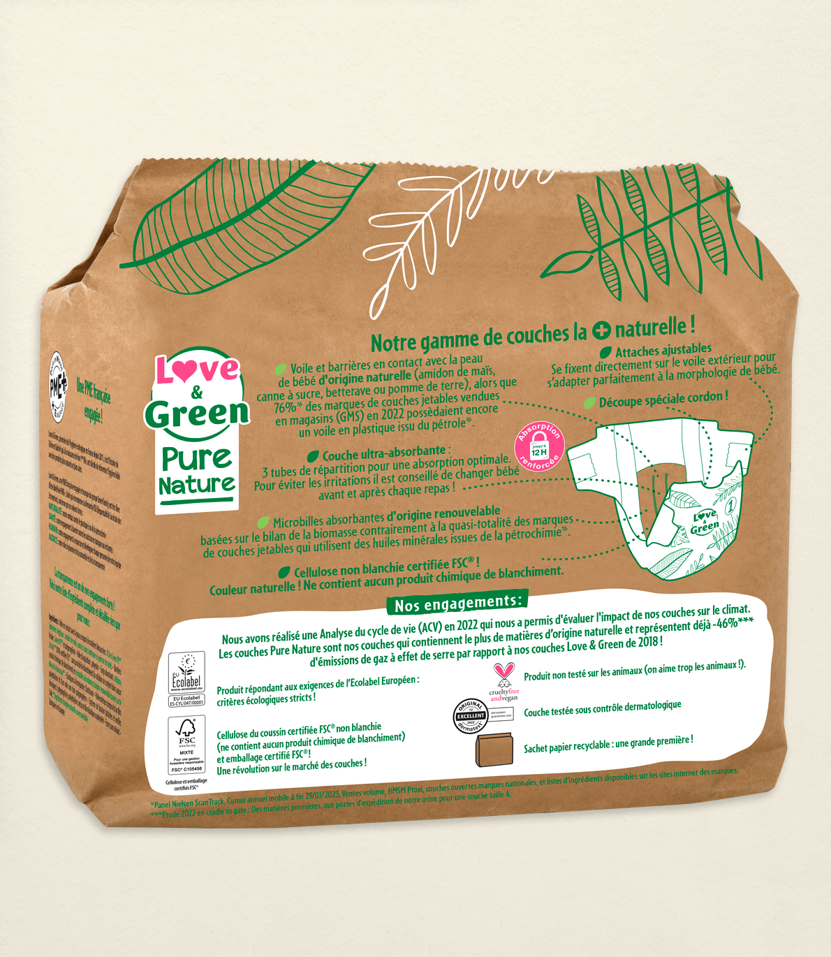 Puur Natuur Ecologische Luiers T1 t/m T5