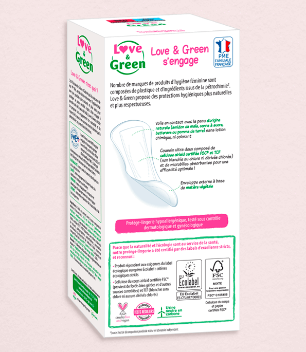 Protège-Slips Écologiques NORMAL