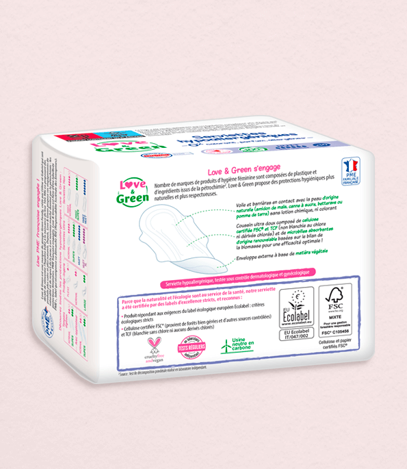 serviettes hygiéniques