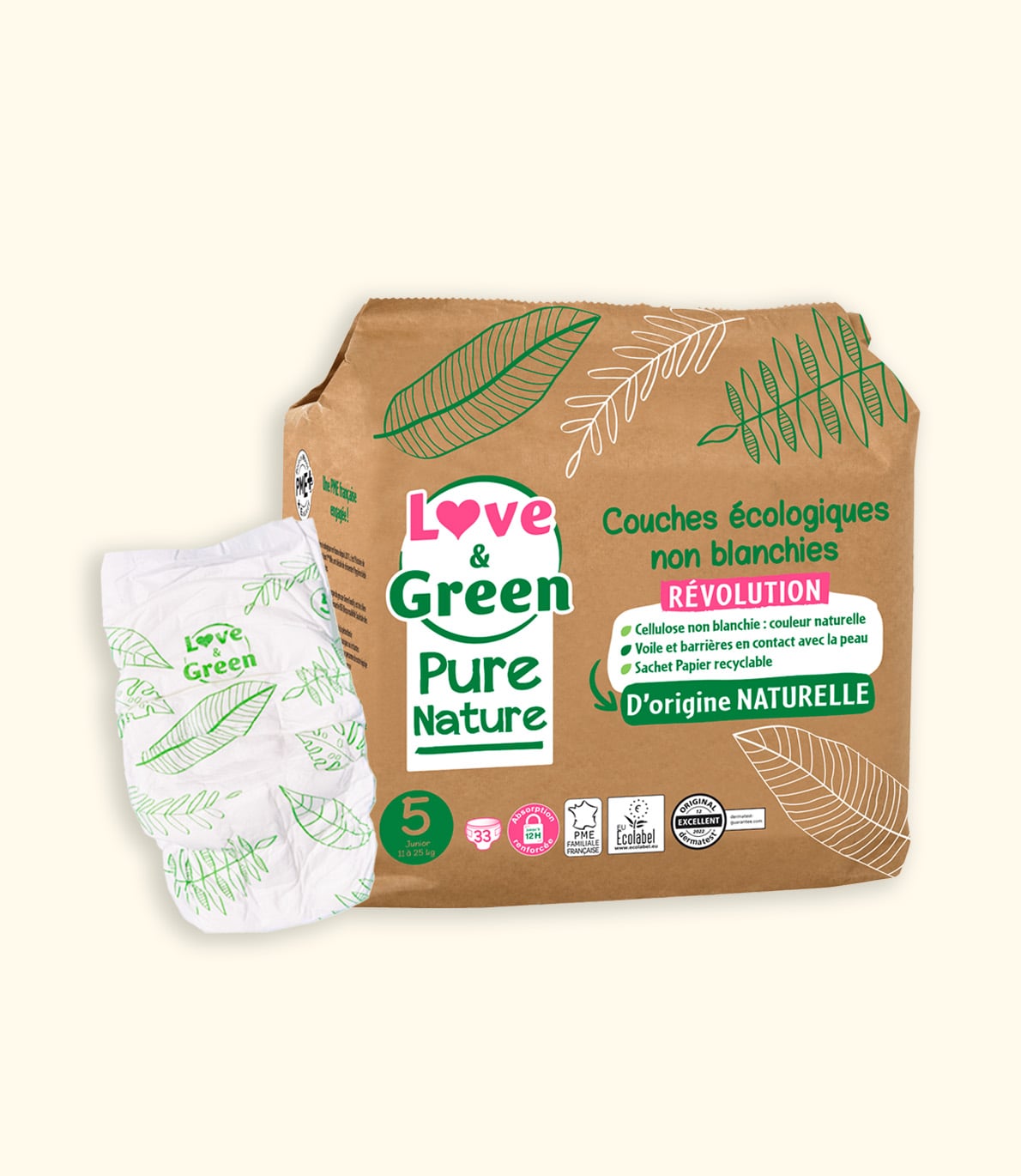 Puur Natuur Ecologische Luiers T1 t/m T5