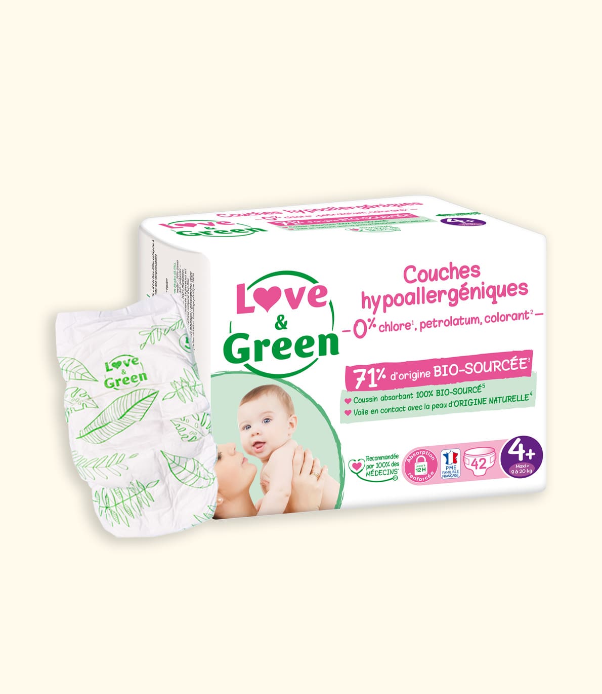 Couches hypoallergéniques