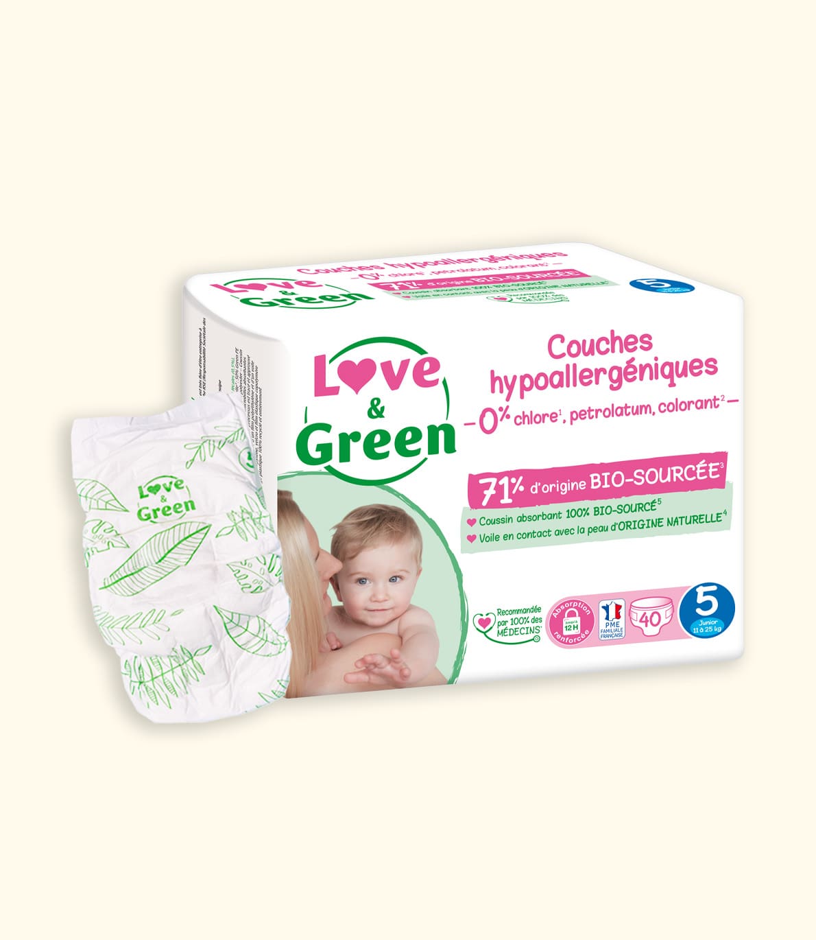 Couches hypoallergéniques