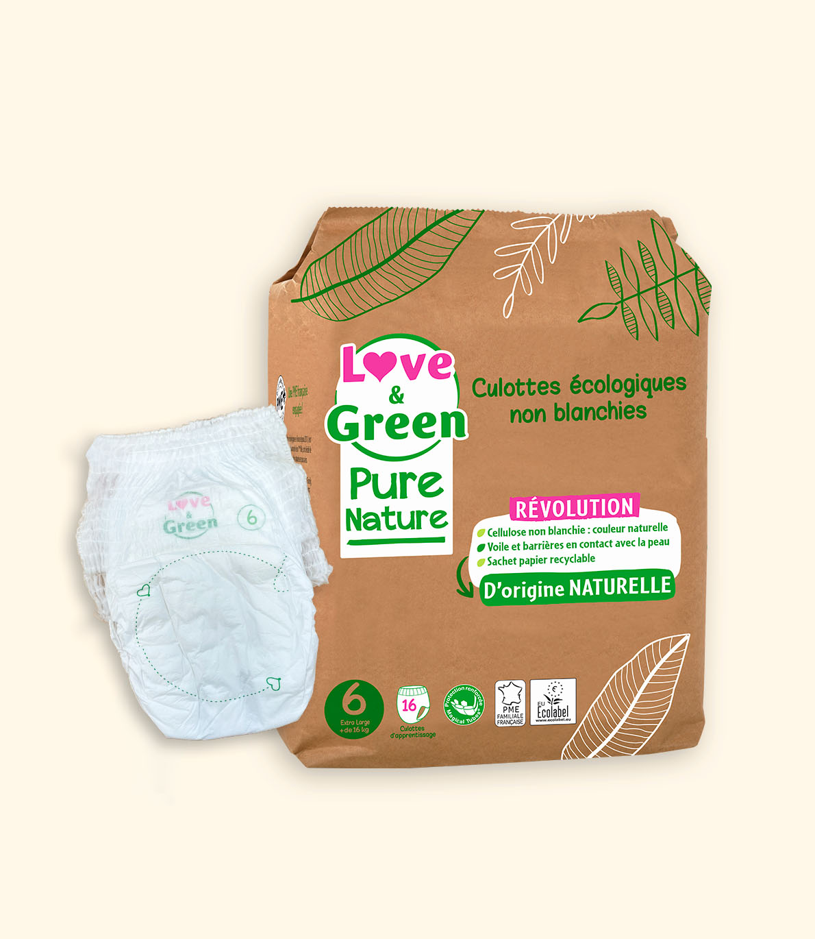 Couches-Culottes Écologiques Pure Nature - T5 à T6