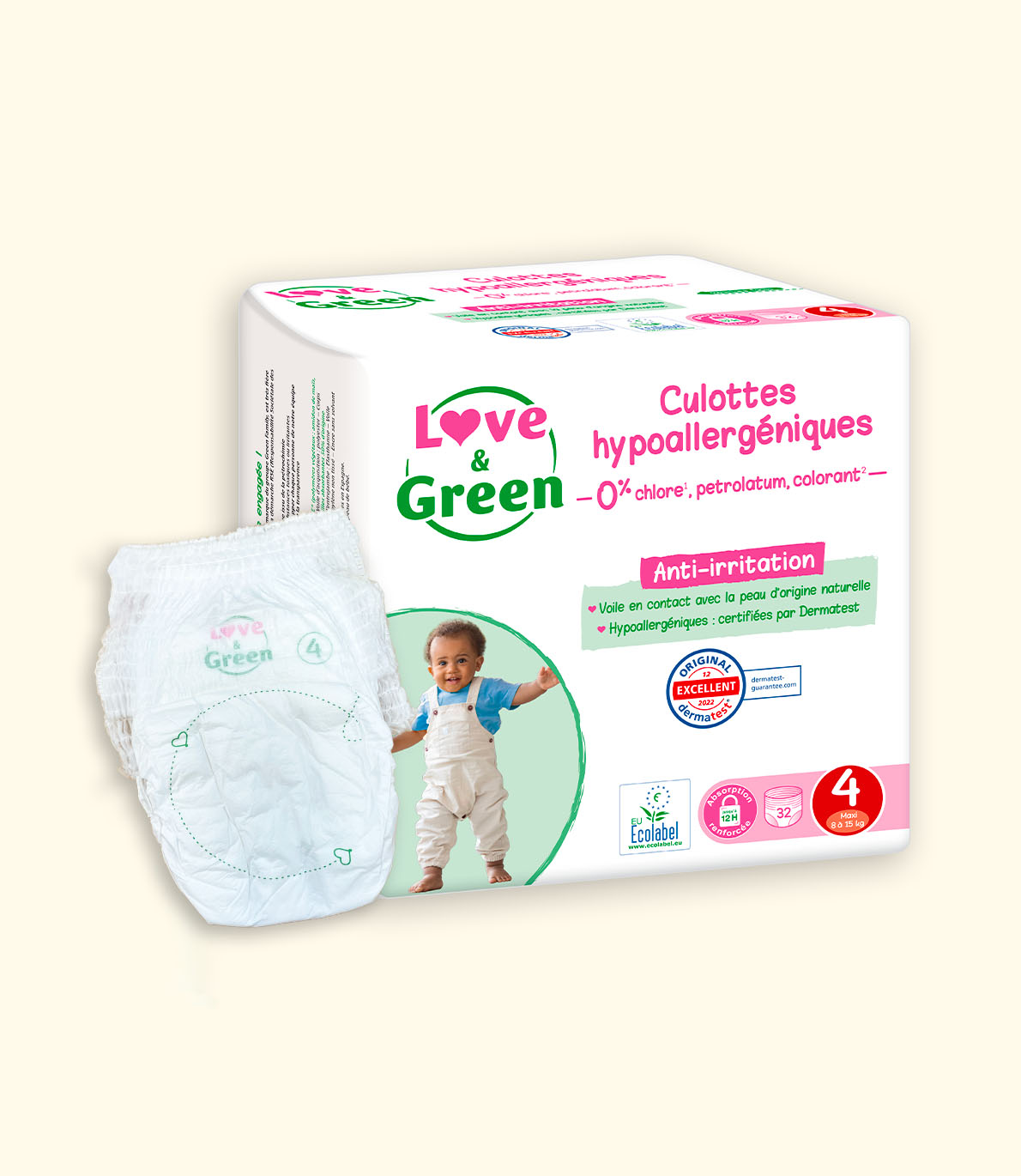 Ecological Nappies - Size 4 to 6
