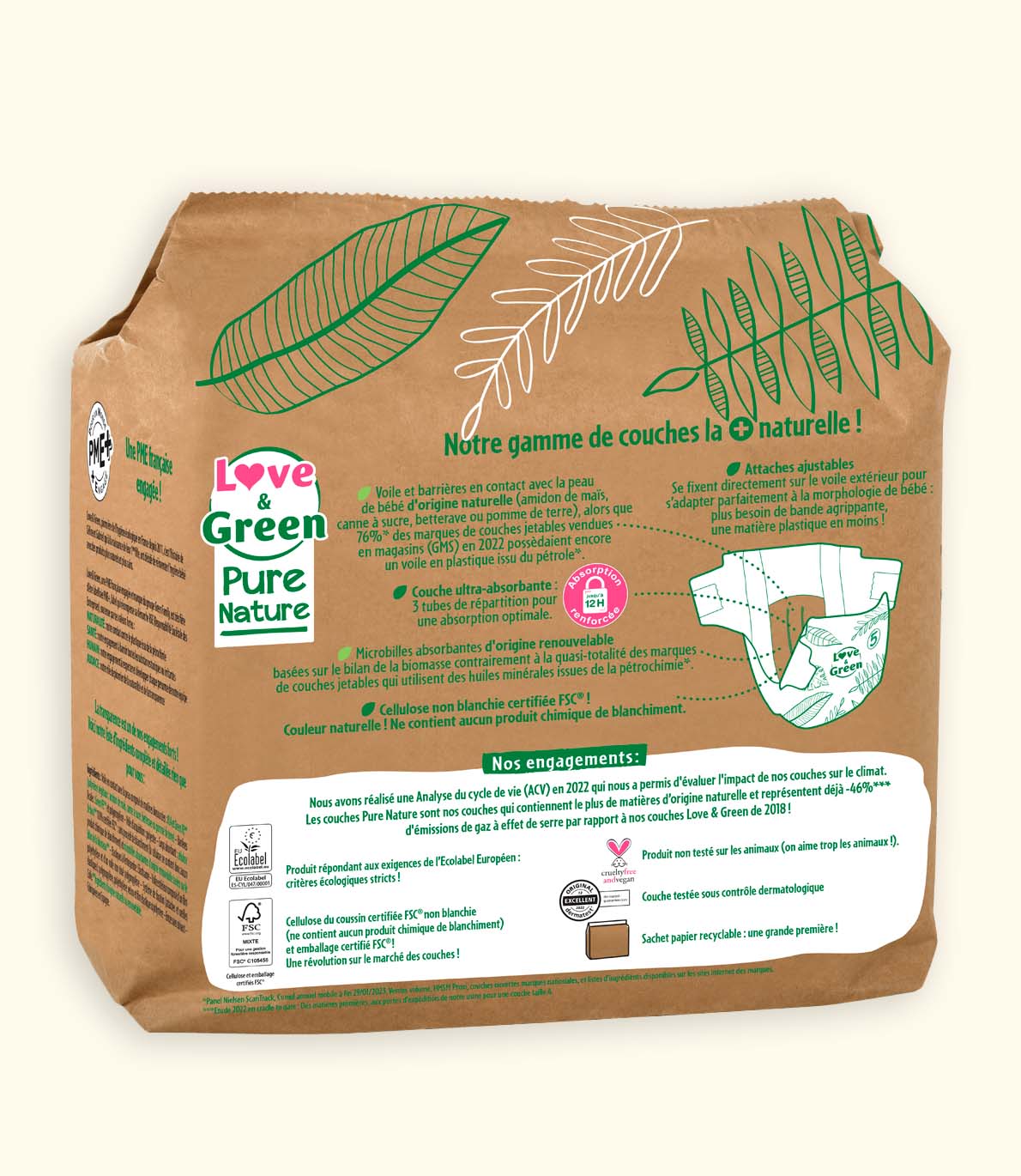 Puur Natuur Ecologische Luiers T1 t/m T5