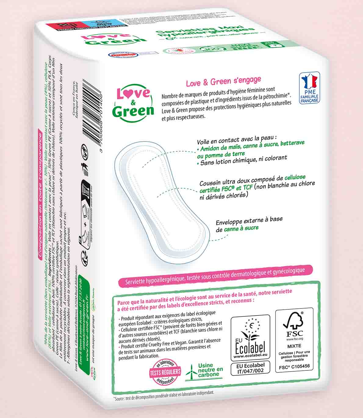 serviettes hygiéniques