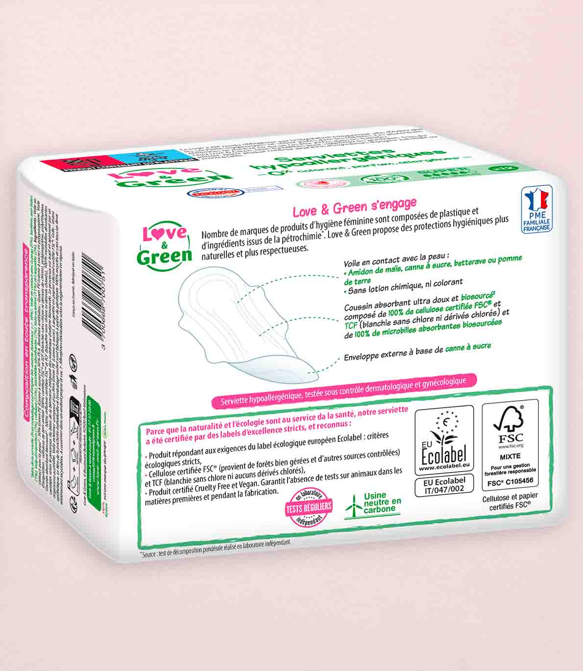 serviettes hygiéniques