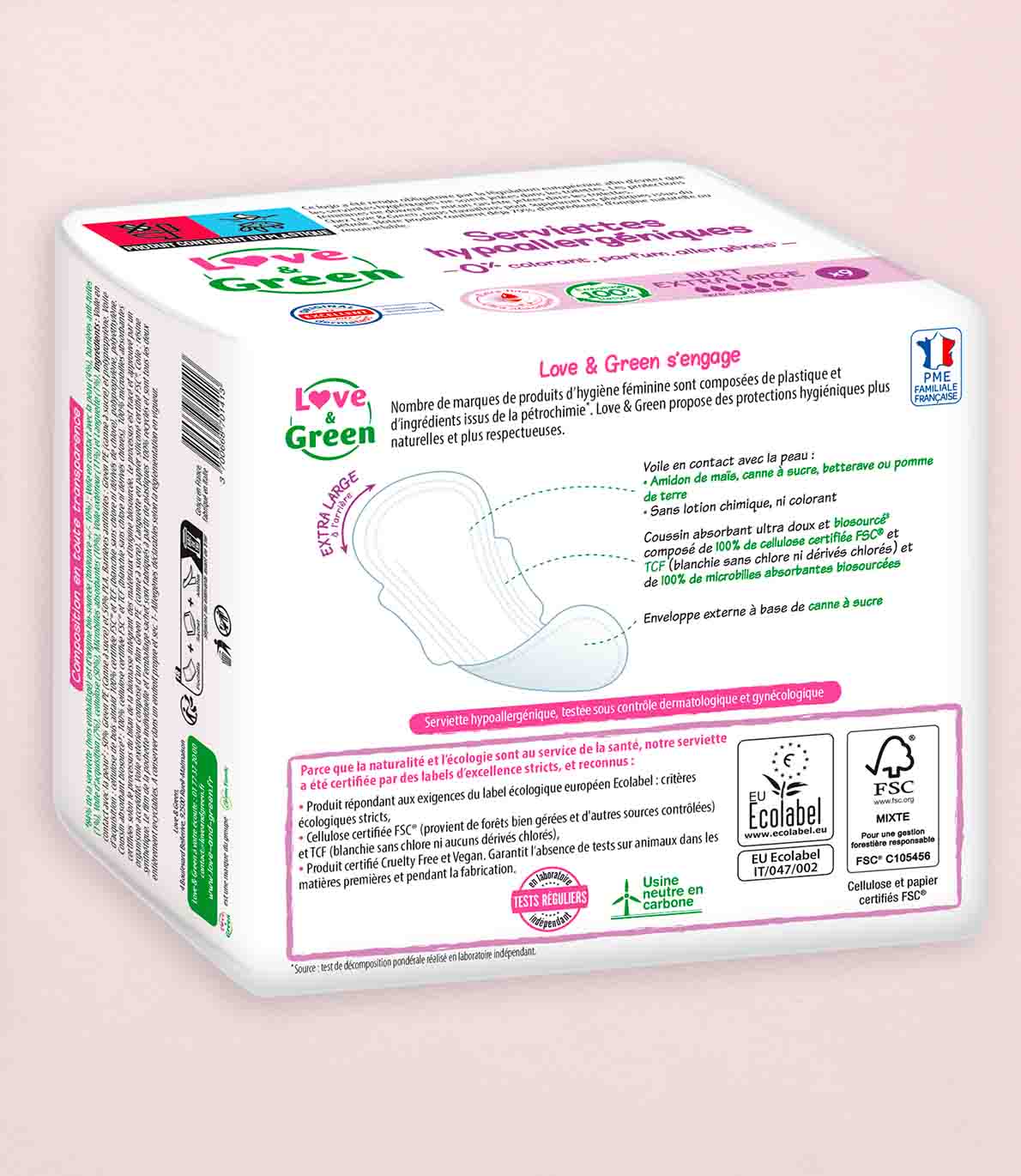 Serviettes hygiéniques