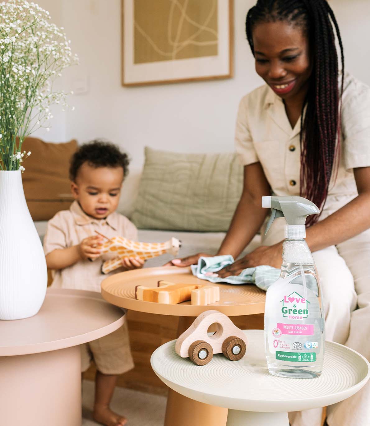 Zertifizierter Multi -U -teage -Ökodétergent -Reiniger ohne Parfüm - 750 ml