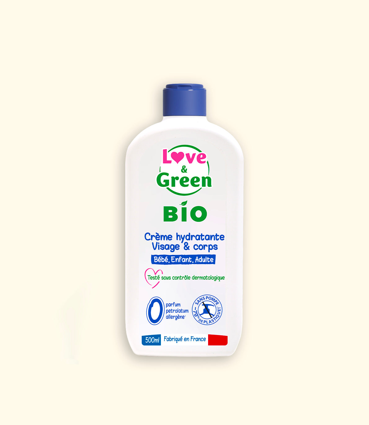 Crème Hydratante Visage et Corps Certifiée Bio