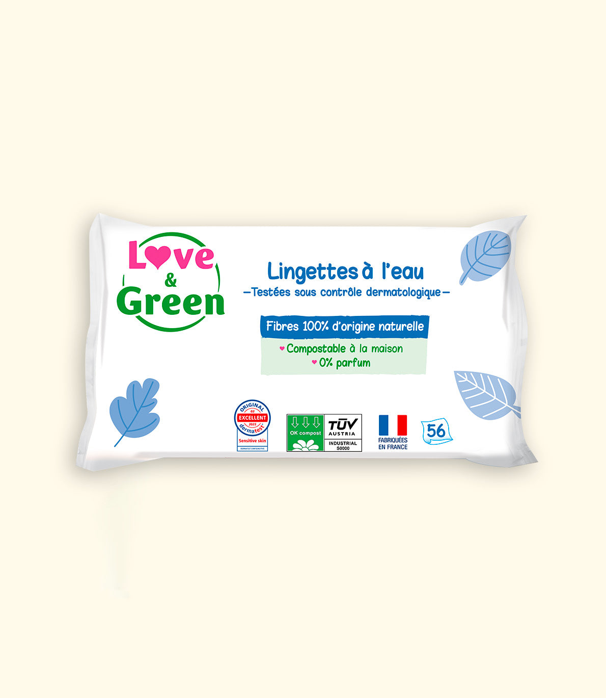 Lingettes pour bébé - Love&Green
