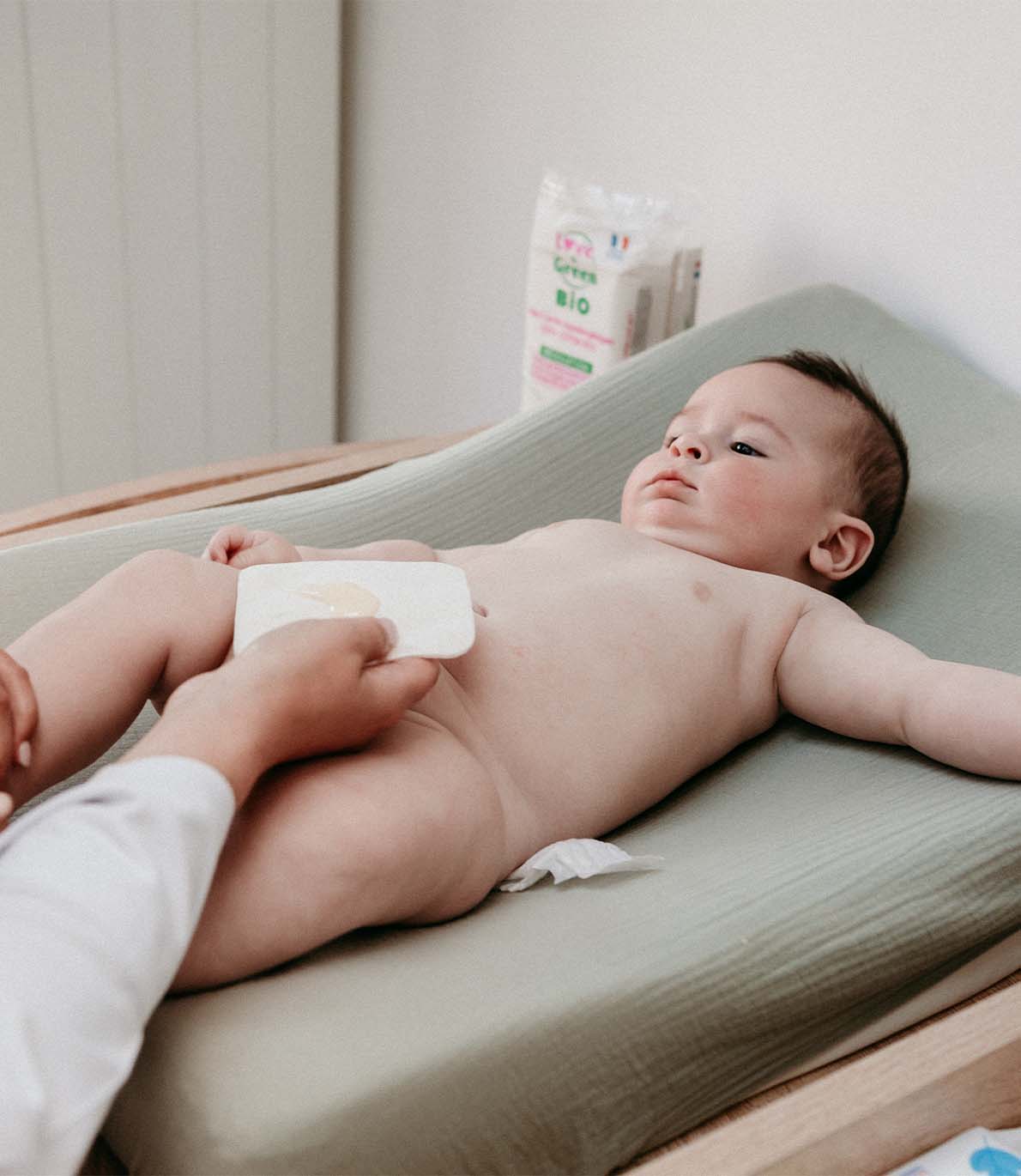Maxi-Carrés hypoallergéniques 100% Coton BIO - Non Blanchis