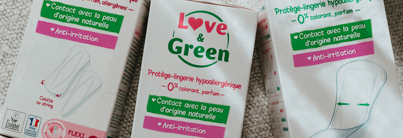 Les Protège-slips Périodiques Écologiques