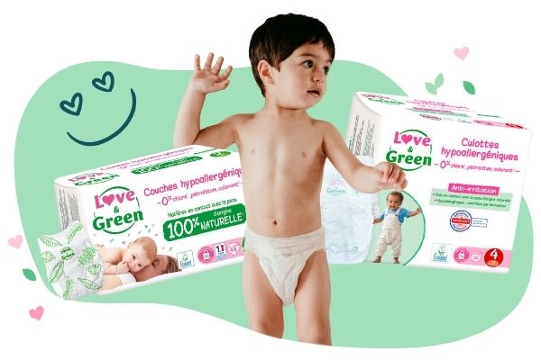 Packs de couches Love & Green