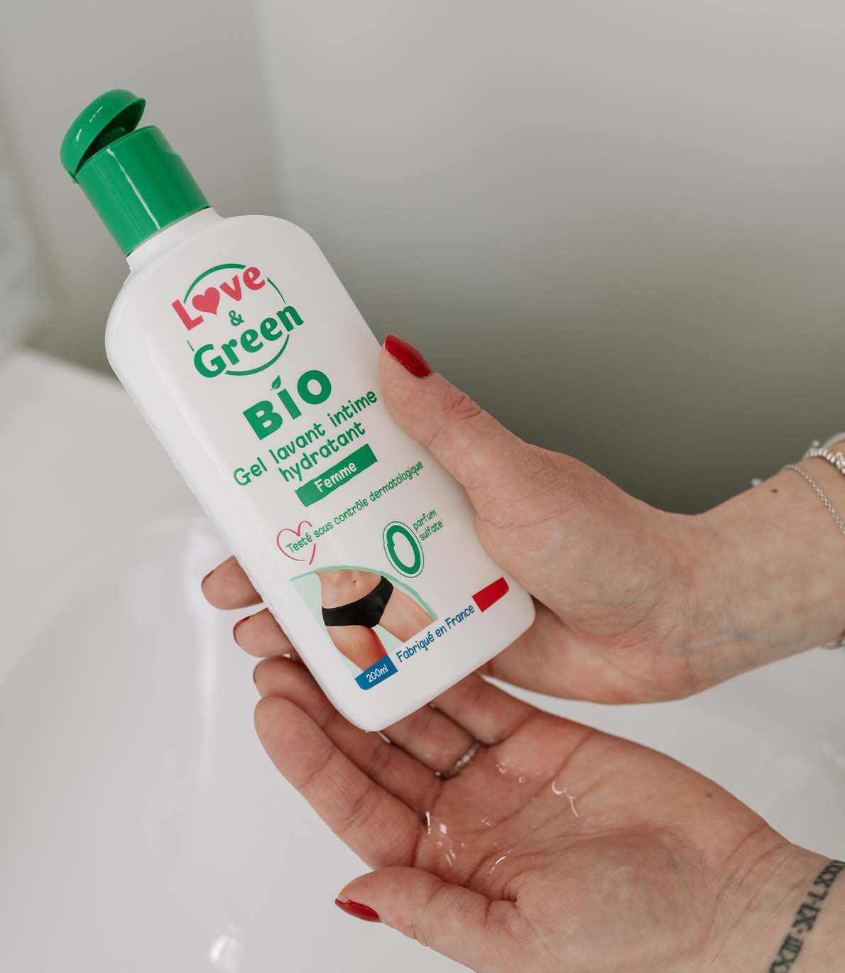 Gel Lavant Intime HYDRATANT certifié Bio