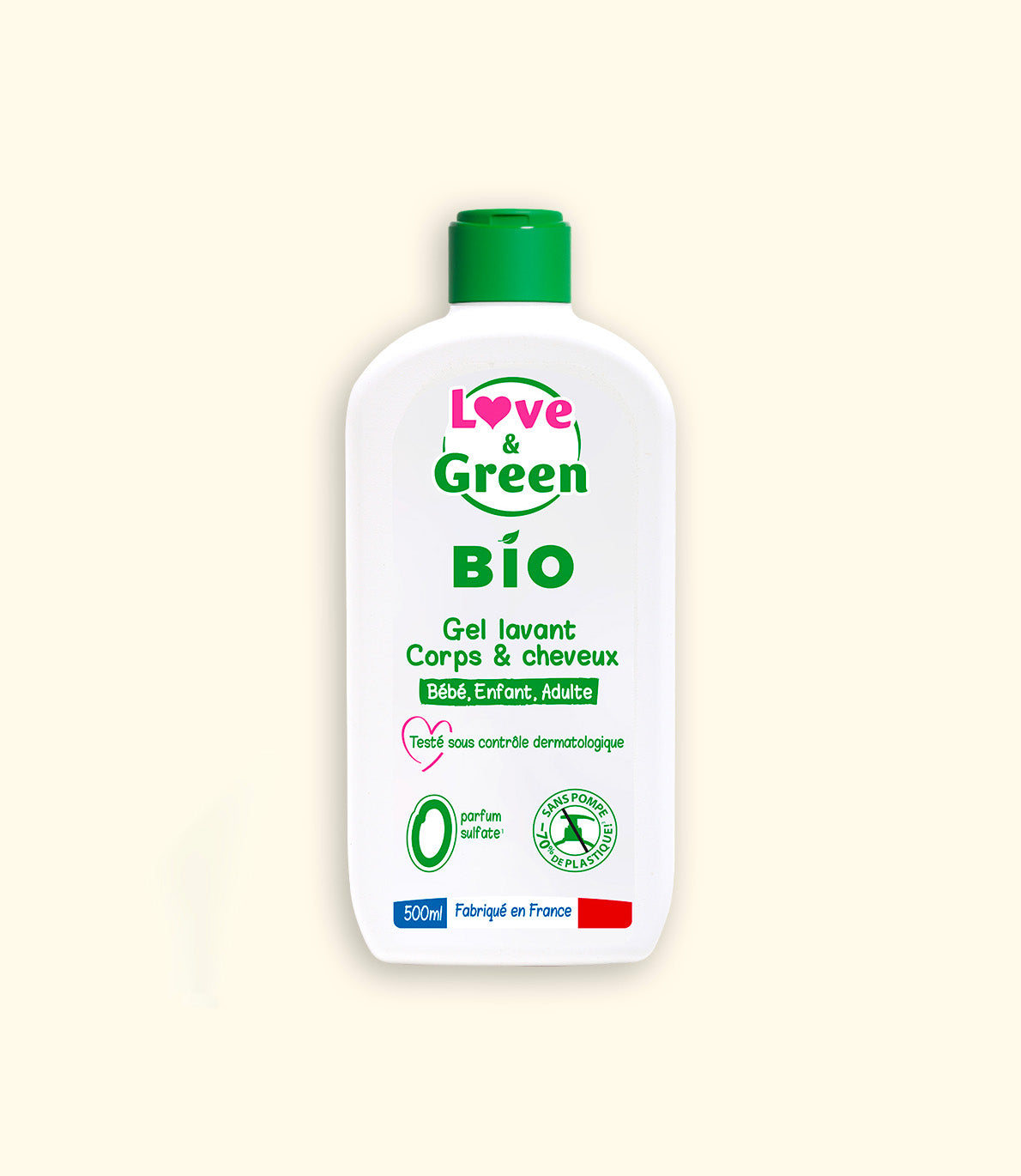 Gel Lavant Corps et Cheveux Certifié Bio