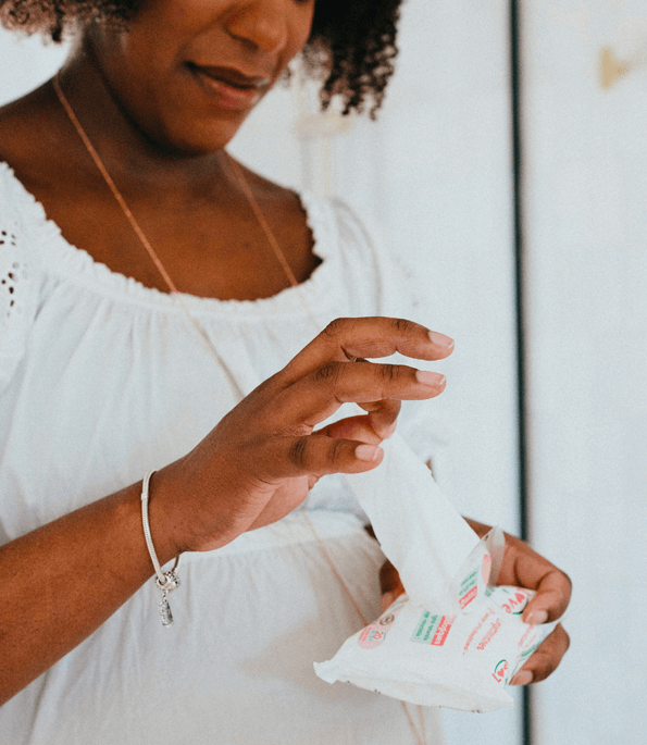 Paquet lingettes intimes apaisantes écologiques pour Femme