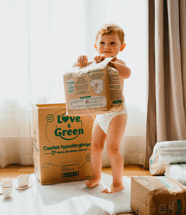 Pure Nature Diapers Subscription Size 1/2