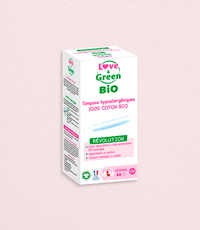 Tampon van 100% biologisch katoen MET applicator - NORMAAL