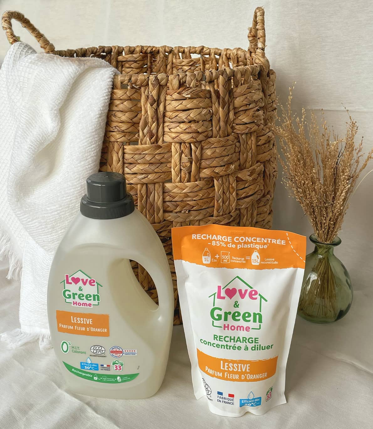 Ecodétergent Certified Laundry Pack + 1 Opladen