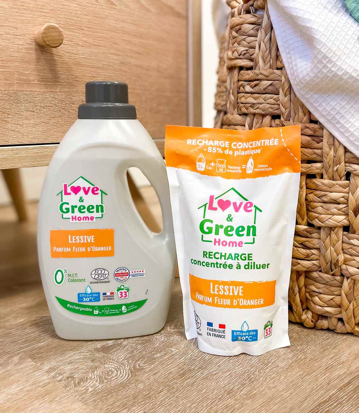 Ecodétergent Certified Laundry Pack + 1 Opladen