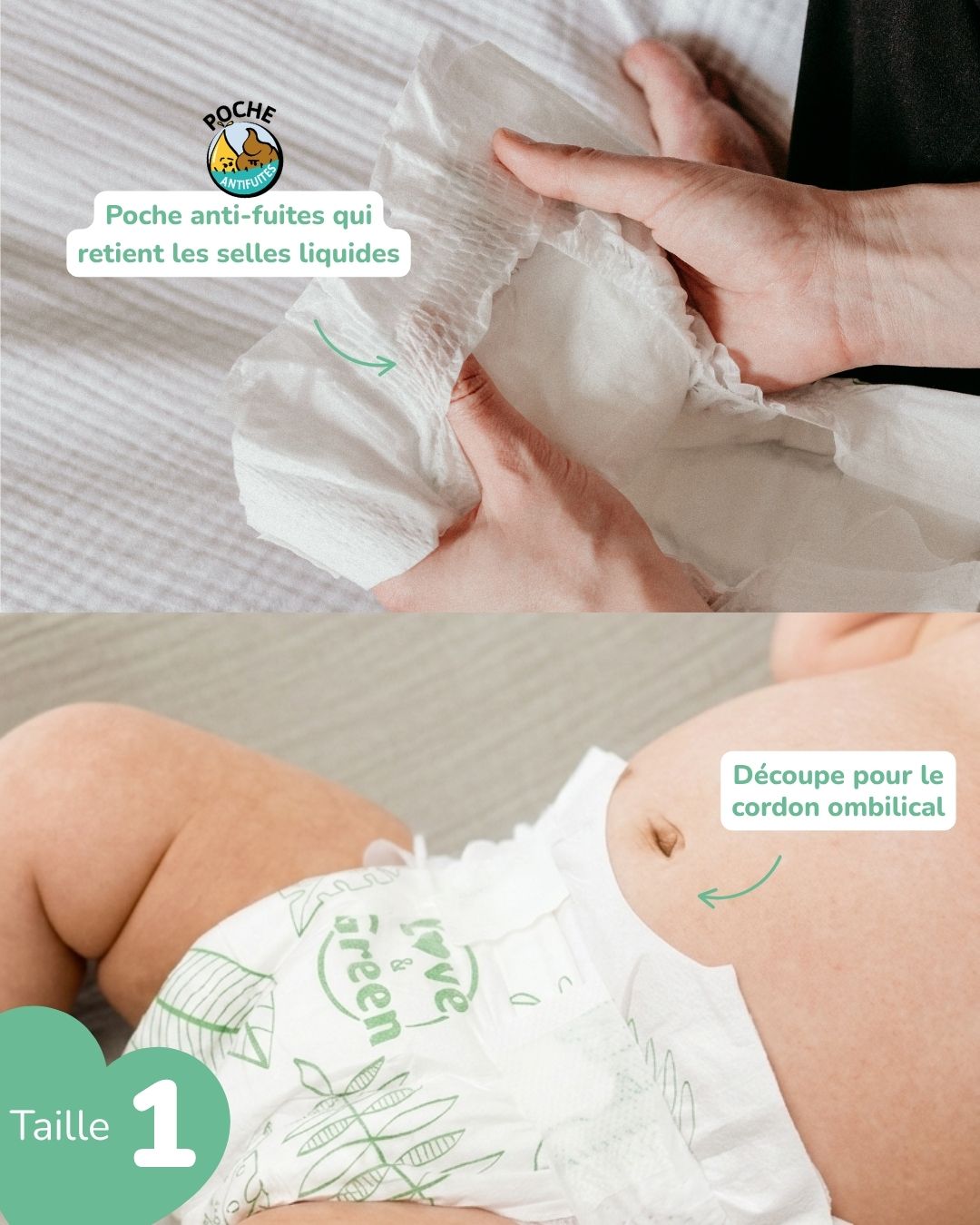 Ecological Diapers - T1 to T6