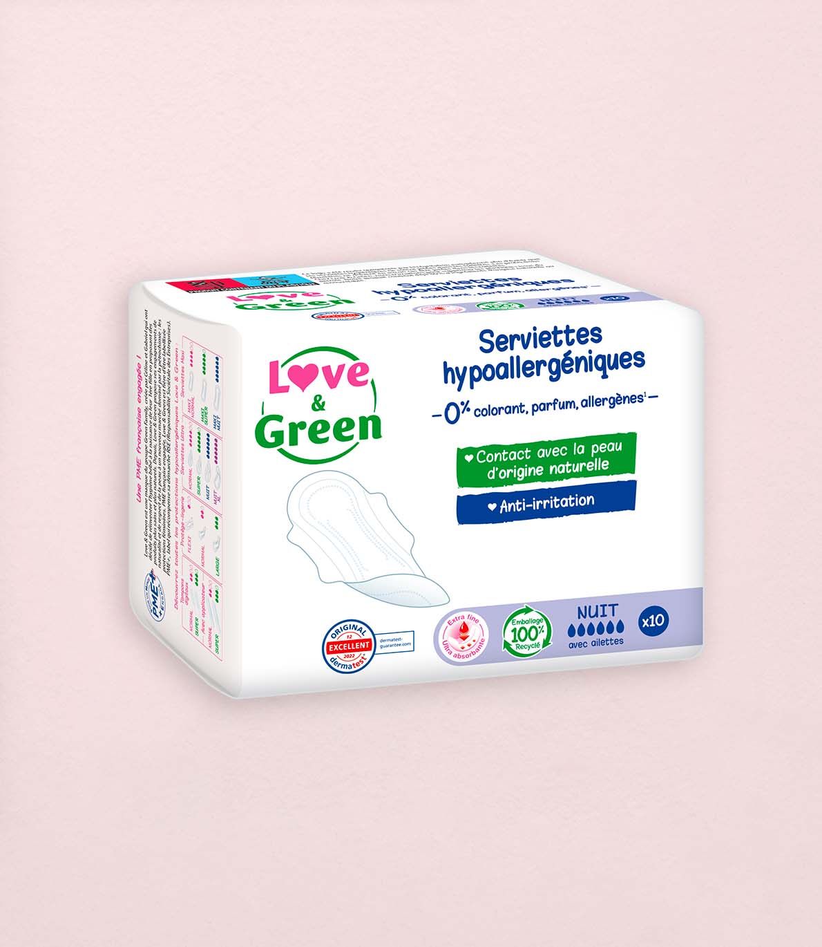 serviettes hygiéniques