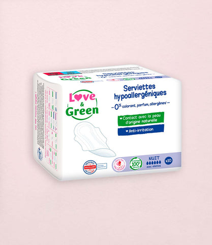 Ecological Period Pads ULTRA NIGHT - Abundant Flows