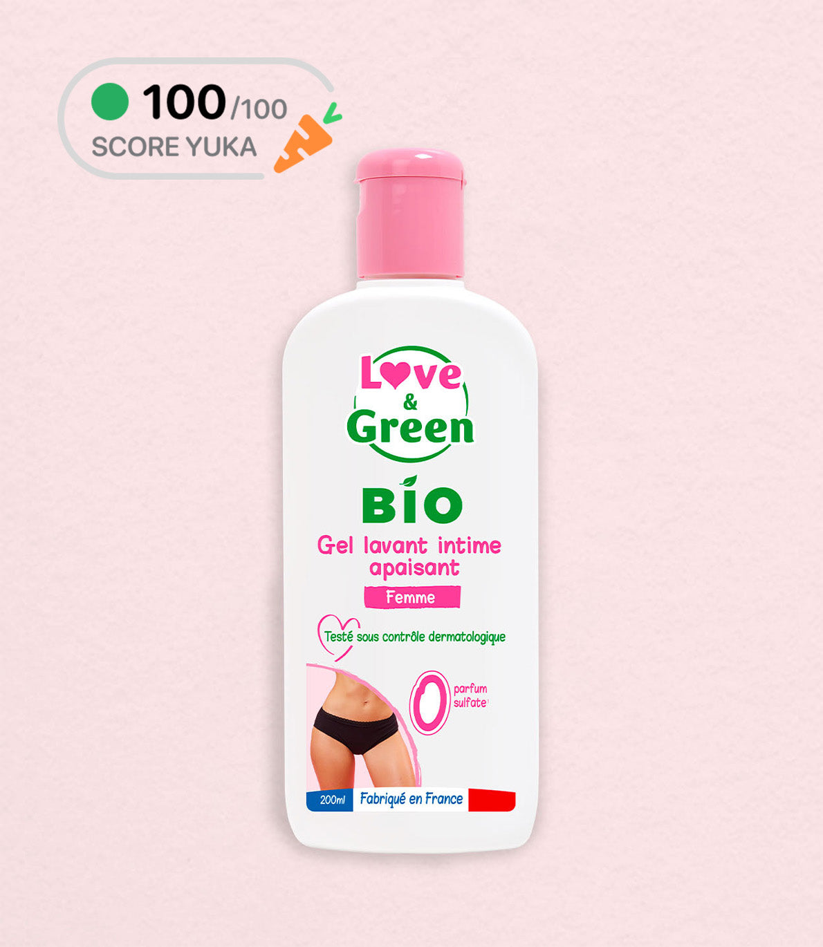 Gel Lavant Intime APAISANT certifié Bio