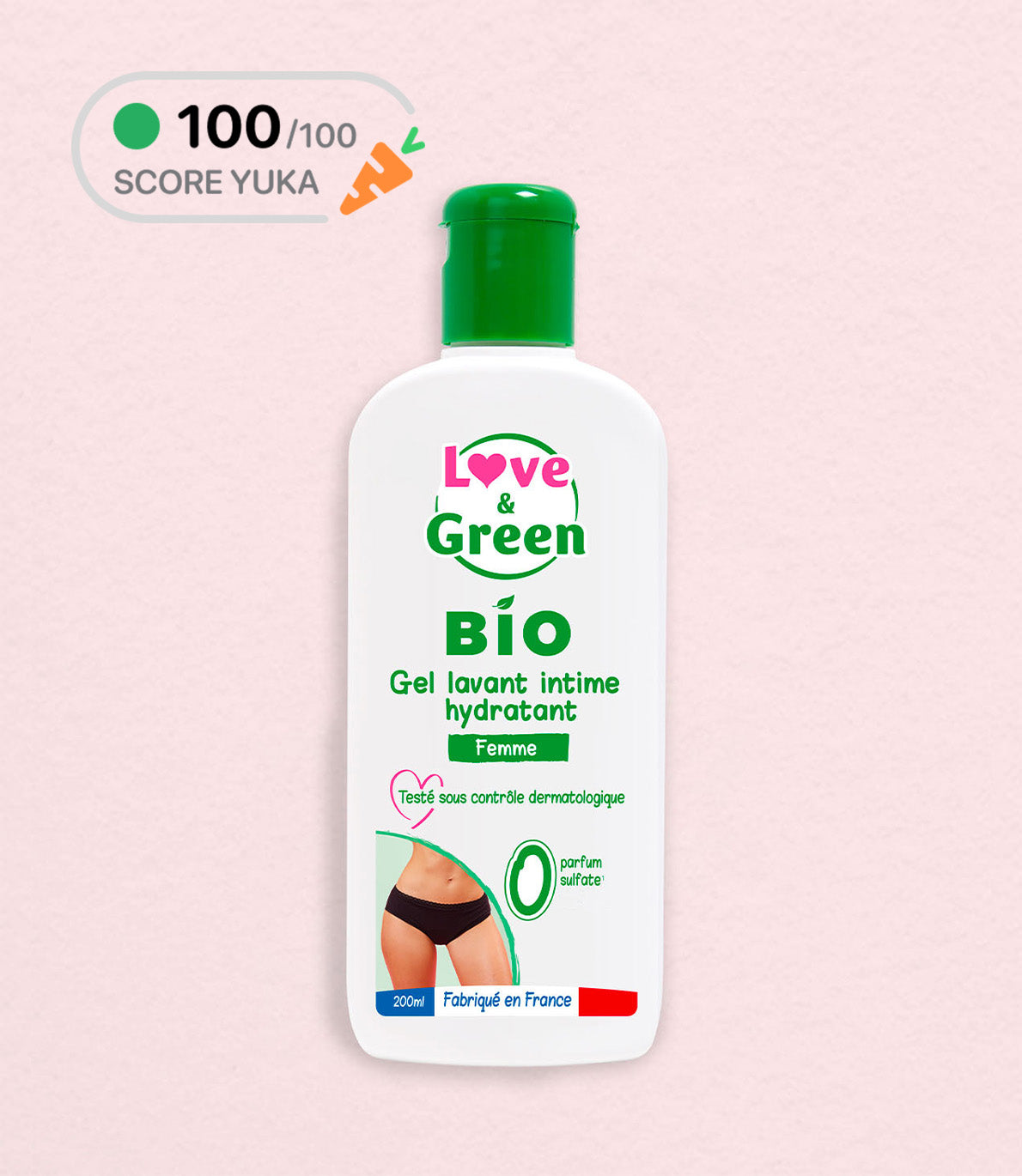 Gel Lavant Intime HYDRATANT certifié Bio