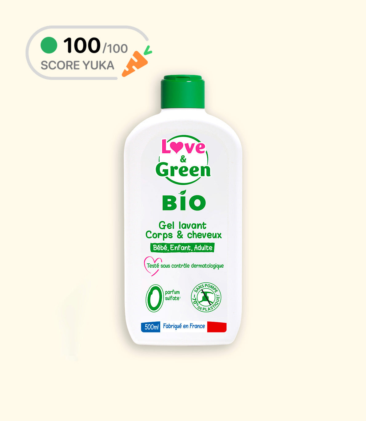 Certified Organic Hair and Body Wash