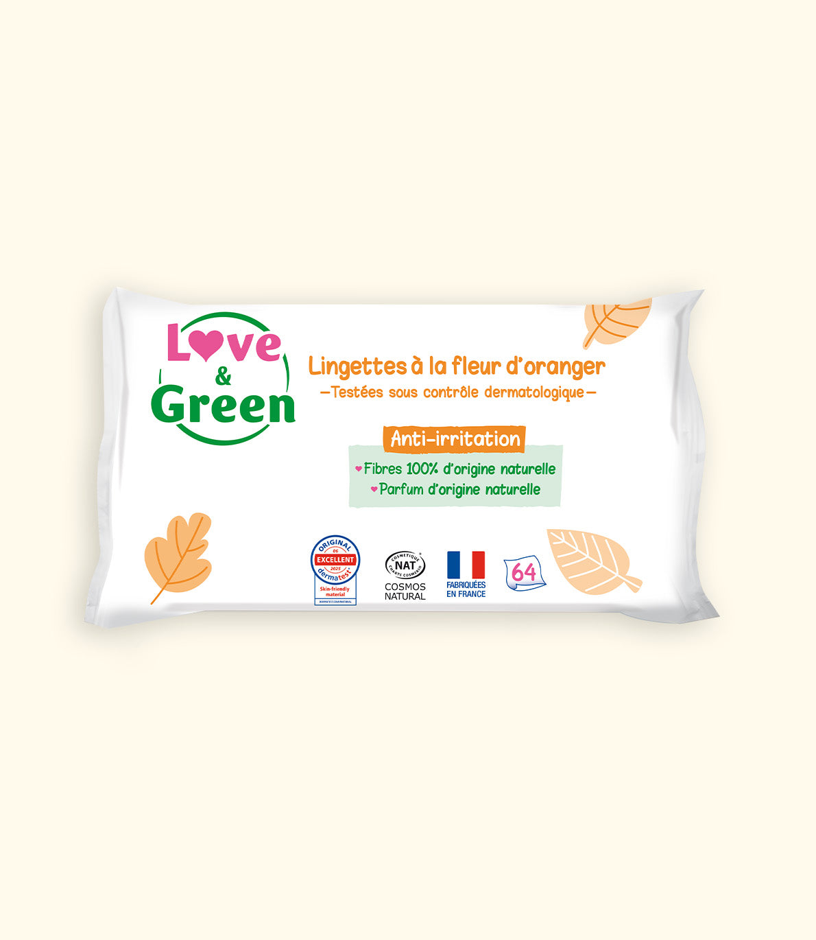 Orange Blossom Ecological Wipes