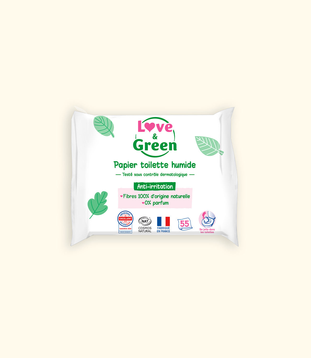 Lingettes Écologiques - Papier toilette humide