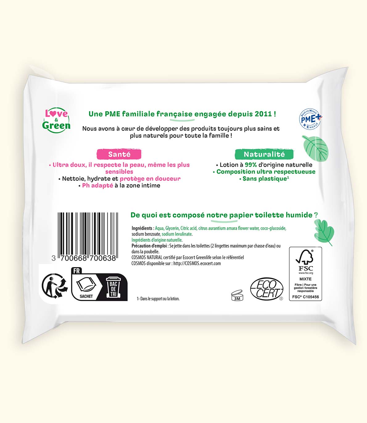 lingettes toilettes 
