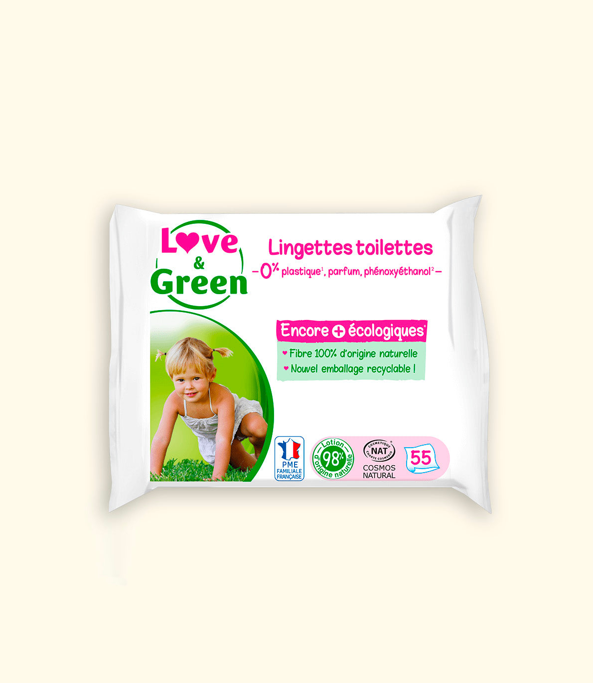 Lingettes Écologiques Toilettes