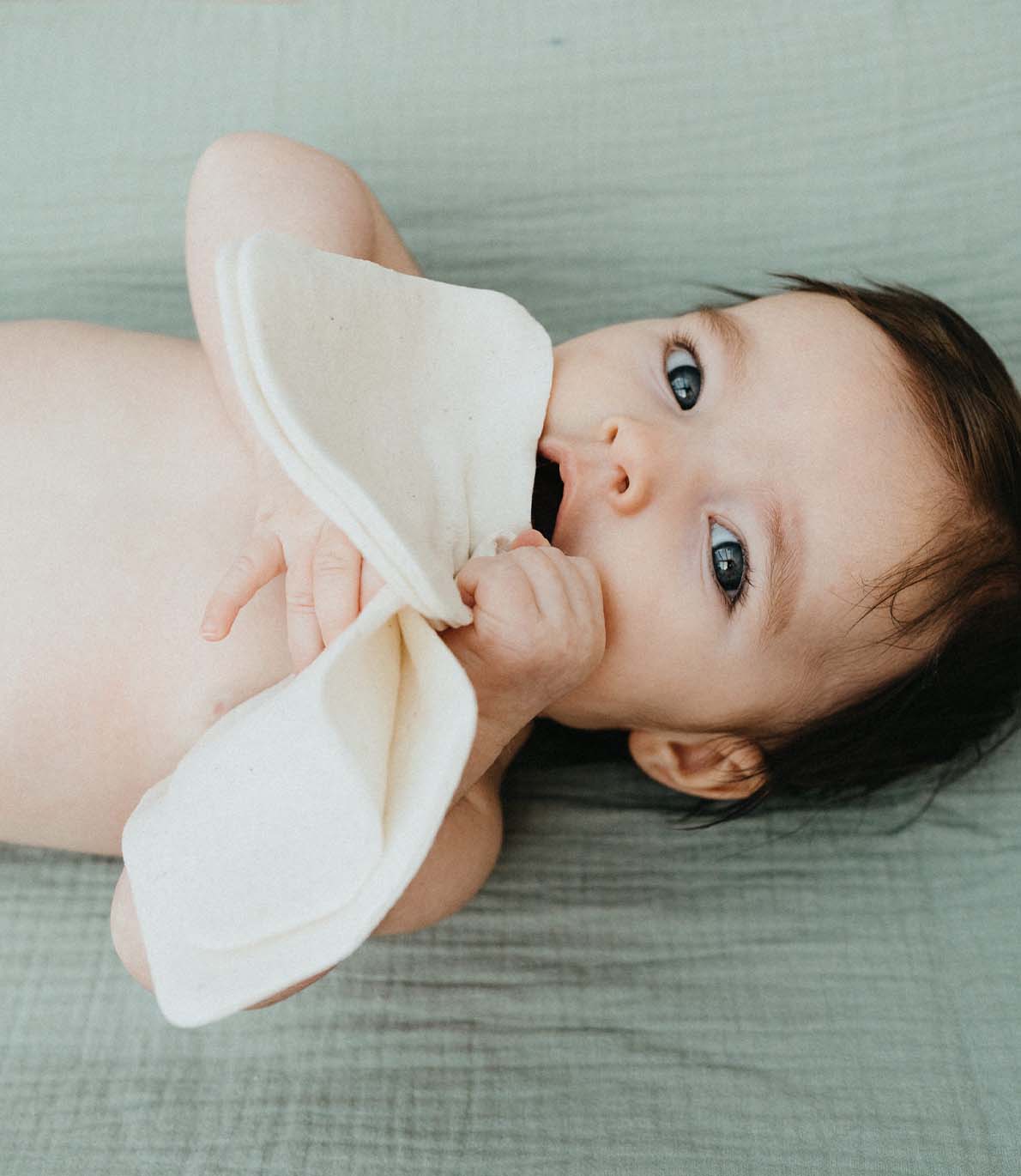 Maxi-Carrés hypoallergéniques 100% Coton BIO - Non Blanchis