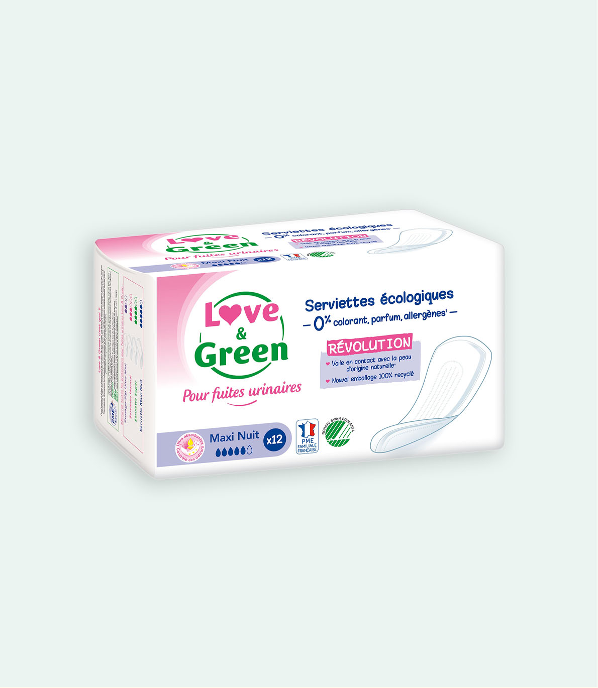 serviettes, fuites urinaires