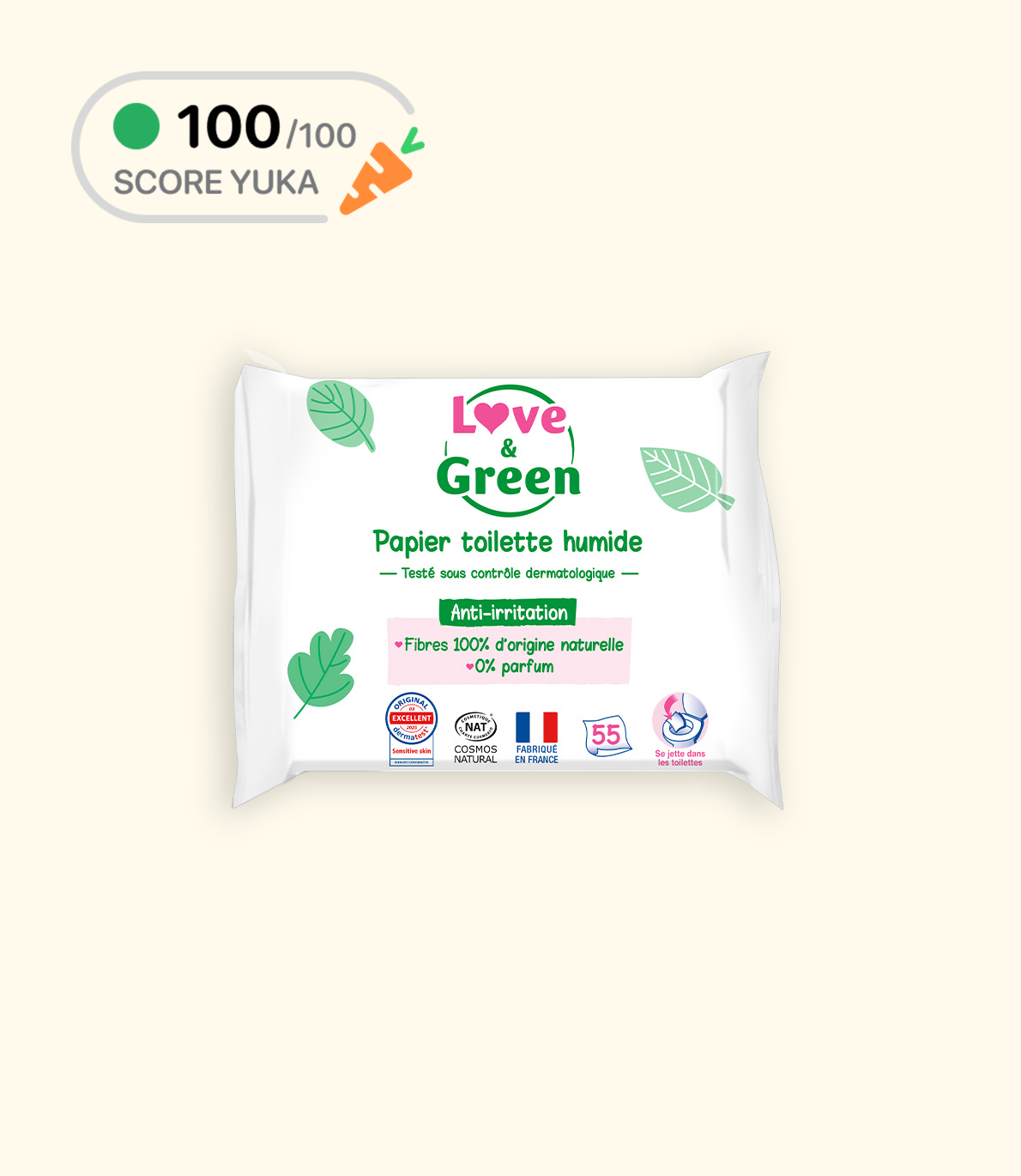 Ecological Wipes - Wet toilet paper